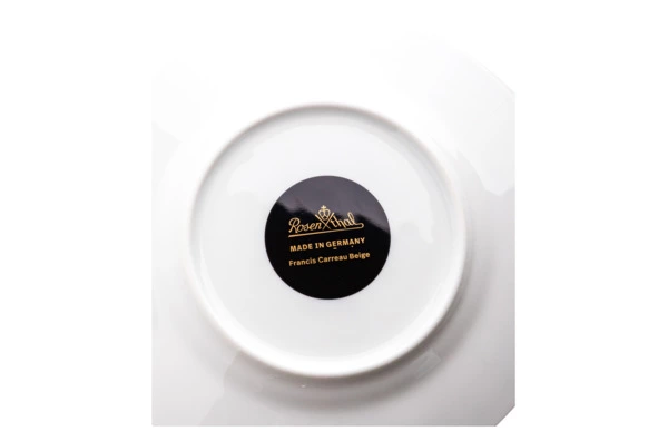 Тарелка десертная Rosenthal Францис Карро Беж 18 см, фарфор