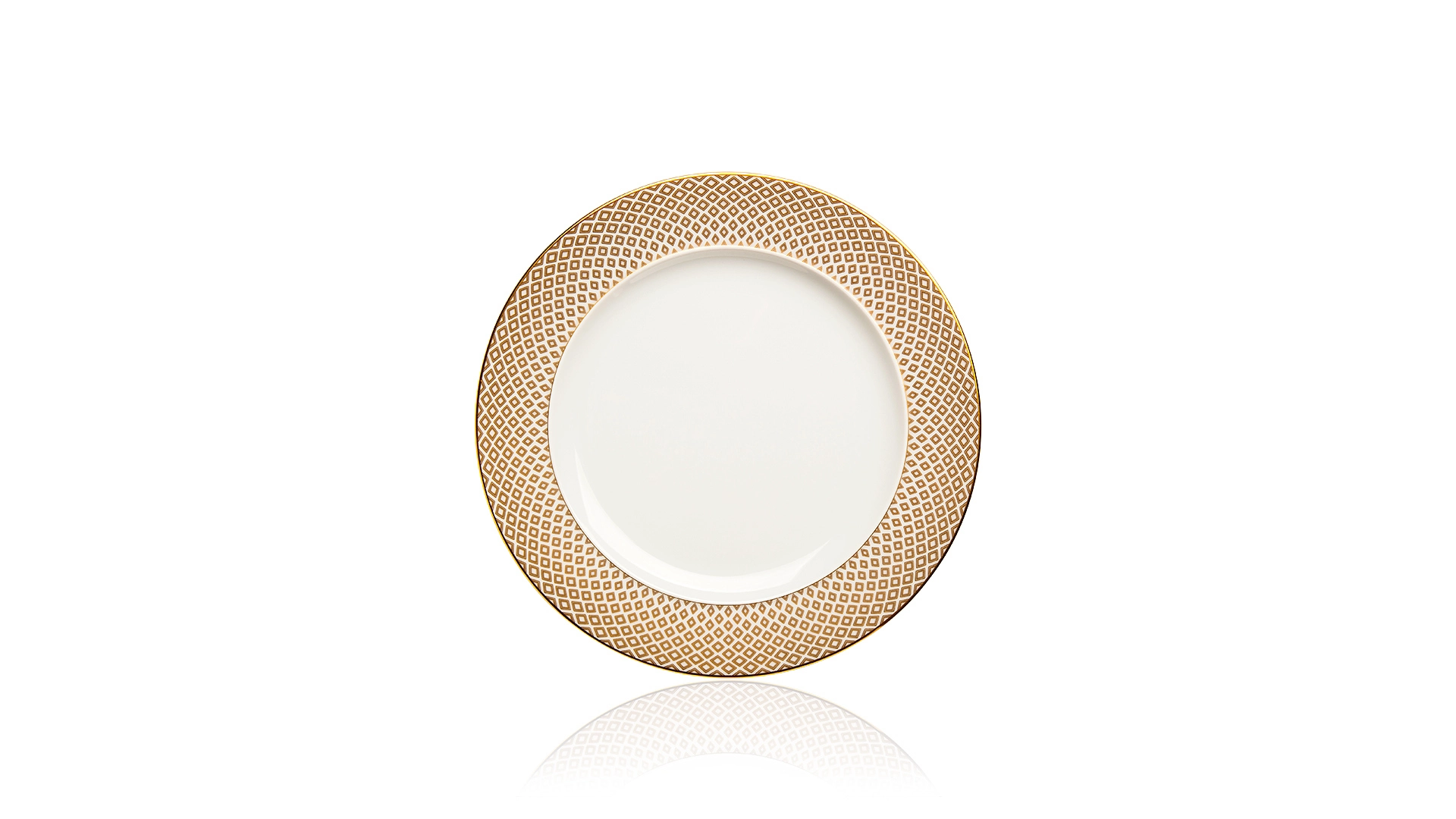 Тарелка закусочная Rosenthal Францис Карро Беж 22 см, фарфор