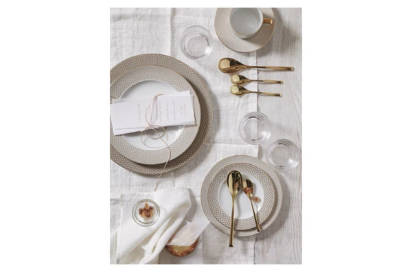 Тарелка закусочная Rosenthal Францис Карро Беж 22 см, фарфор