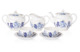 Сервиз чайный Франц Гарднер в Вербилках Изабелла на 6 персон 15 предметов, фарфор твердый
