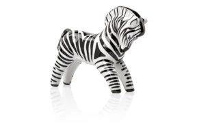 Скульптура Франц Гарднер в Вербилках Зебра 8,5 см, фарфор твердый