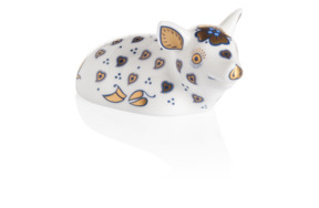 Пресс-папье Royal Crown Derby Символ года, Свинья 4,8 см, эксклюзив для Дома Фарфора