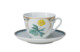 Чашка чайная с блюдцем ИФЗ Золотая купавка Весенняя, фарфор твердый