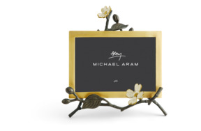 Рамка для фото на подставке Michael Aram Цветок кизила 10х15 см, латунь