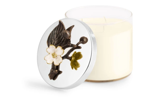 Свеча Michael Aram Цветок кизила 11,5 см, стекло