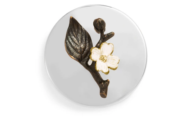 Свеча Michael Aram Цветок кизила 11,5 см, стекло