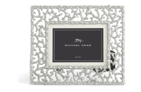 Рамка для фото Michael Aram Коралловый риф 10х15 см, серебристая