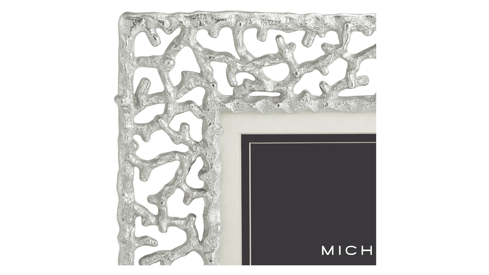 Рамка для фото Michael Aram Коралловый риф 10х15 см, сталь нержавеющая, серебристая