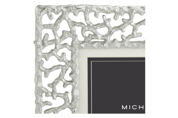 Рамка для фото Michael Aram Коралловый риф 10х15 см, сталь нержавеющая, серебристая