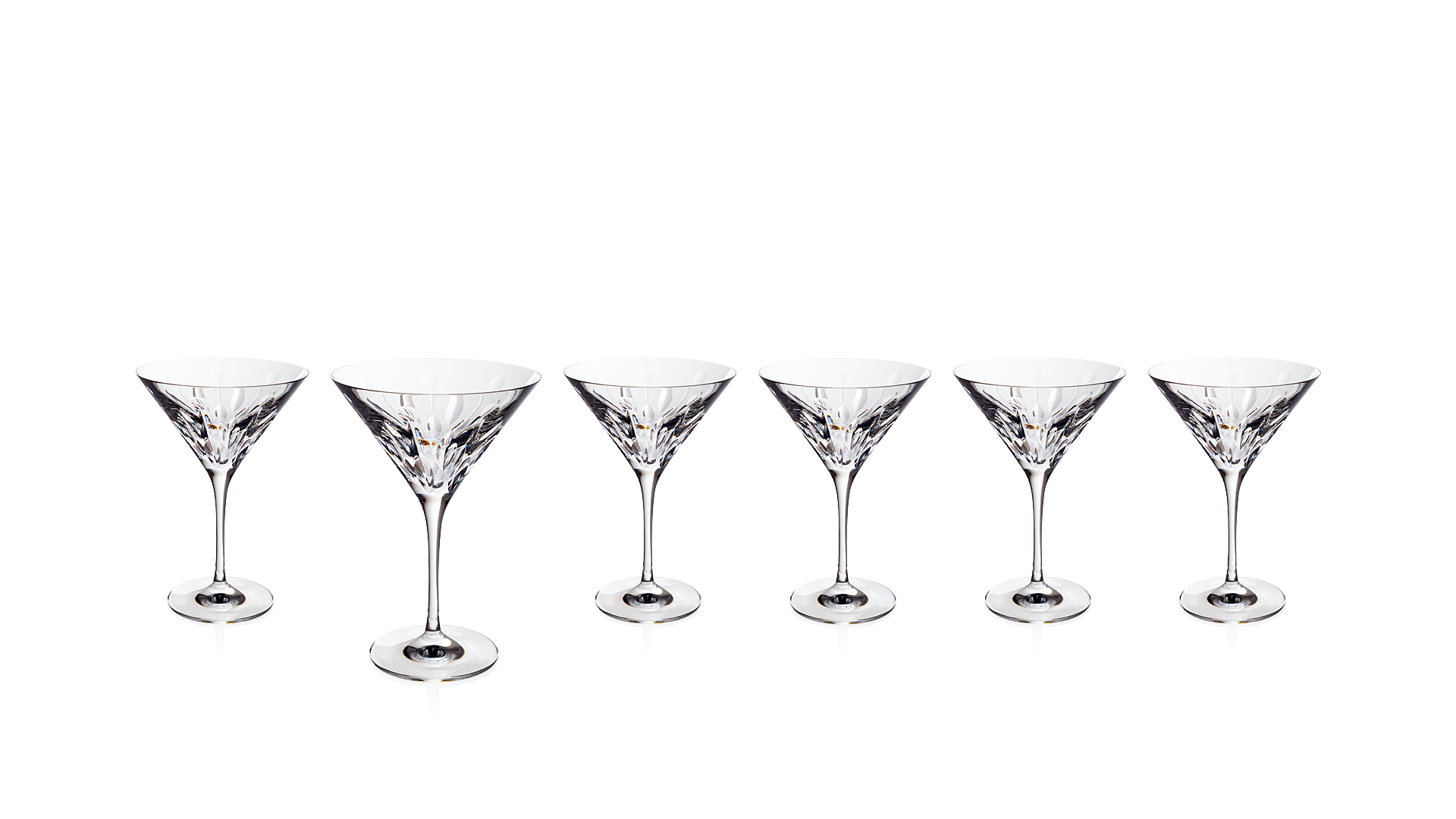 Набор бокалов для мартини Cristal de Paris Барселона 180 мл, 6 шт