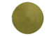 Салфетка подстановочная круглая Harman Улитка 38 см, оливковая