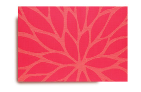 Салфетка подстановочная Harman Цветочный жаккард 48х33 см, ярко-розовый