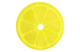 Салфетка подстановочная круглая 38см, лимон