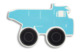 Салфетка подстановочная Harman Грузовик 30х43 см, голубая