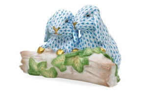 Фигурка Herend 17 см Влюбленные кролики