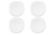Набор тарелок обеденных Portmeirion Выбор Портмейрион 27 см, 4 шт, белый