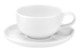 Чашка кофейная с блюдцем Portmeirion Выбор Портмейрион 100мл, белая