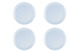 Набор тарелок обеденных Portmeirion Выбор Портмейрион 27 см, 4 шт, голубой