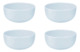 Набор салатников порционных Portmeirion Выбор Портмейрион 15 см, 4 шт, голубой