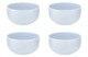 Набор салатников порционных Portmeirion Выбор Портмейрион 11 см, 4 шт, голубой