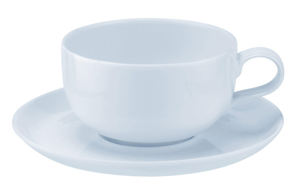 Чашка чайная с блюдцем Portmeirion Выбор Портмейрион 340мл, голубая