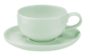 Чашка кофейная с блюдцем Portmeirion Выбор Портмейрион 100 мл, зеленая