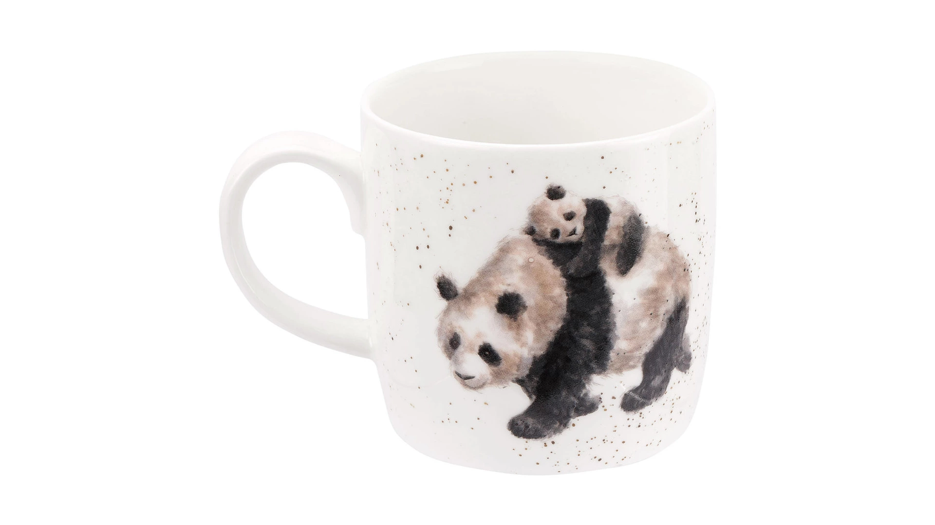 Кружка Royal Worcester Забавная фауна Панды 310 мл, фарфор костяной