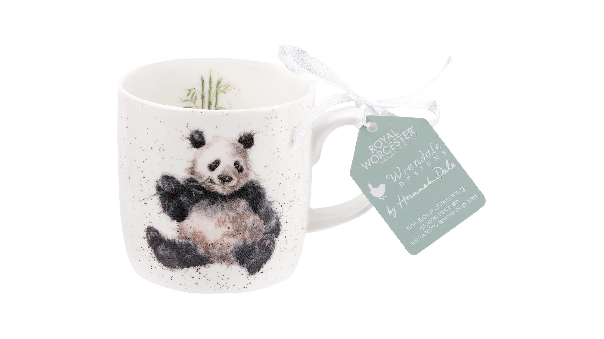 Кружка Royal Worcester Забавная фауна Панды 310 мл, фарфор костяной