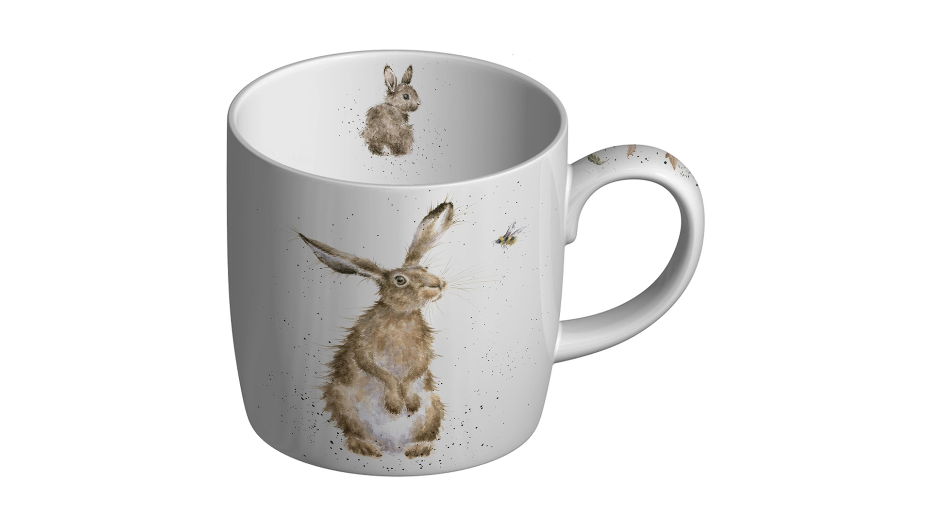 Кружка Royal Worcester Забавная фауна Заяц и пчела 310 мл