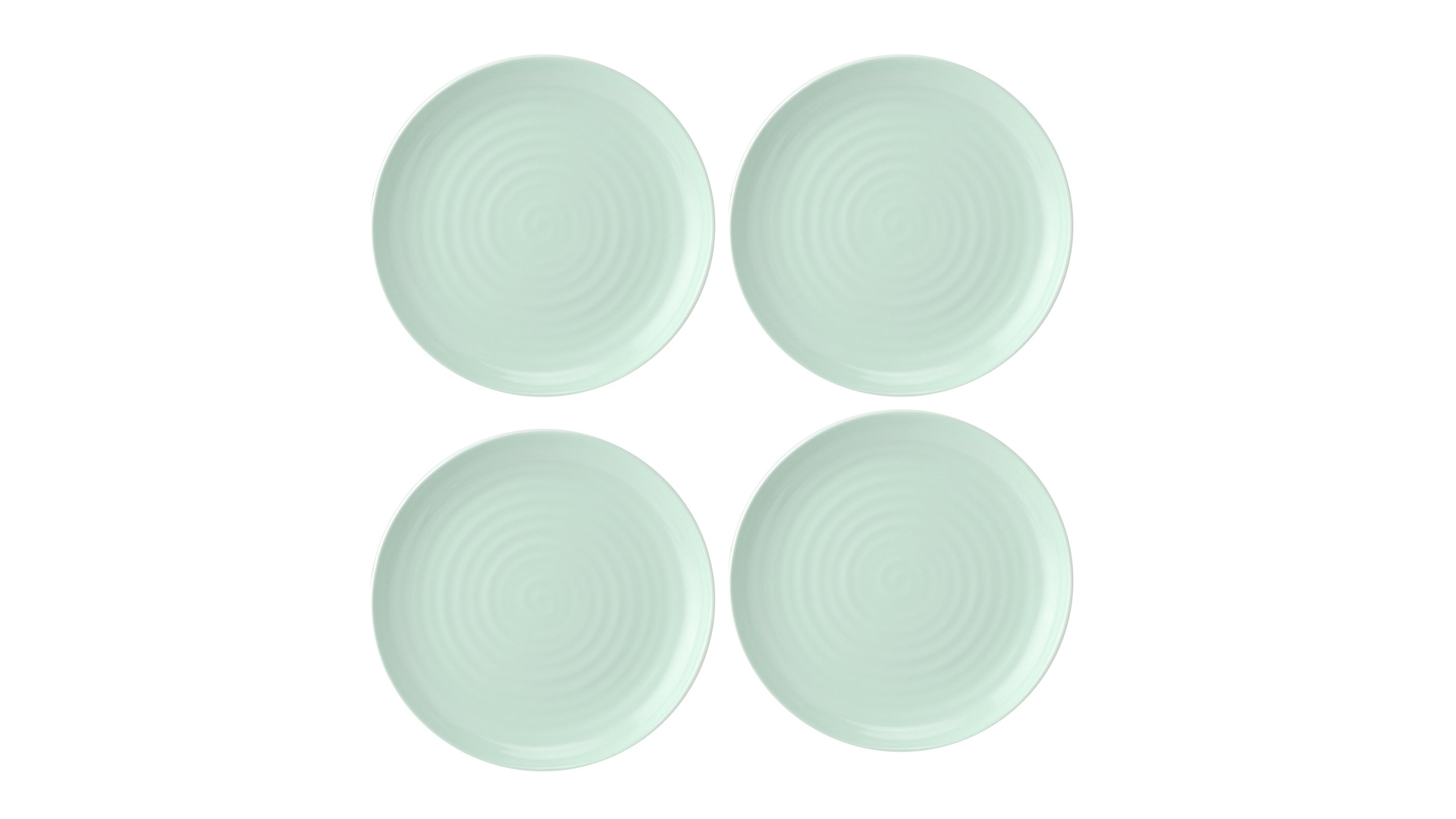 Набор тарелок обеденных Portmeirion Софи Конран для Портмейрион 27 см, 4 шт, мятный