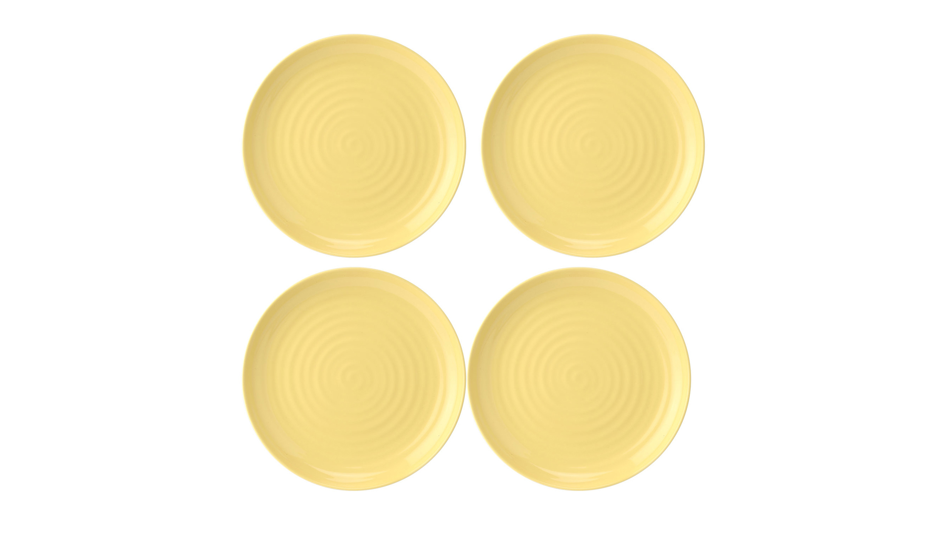 Набор тарелок обеденных Portmeirion Софи Конран для Портмейрион 27 см, 4 шт, желтый