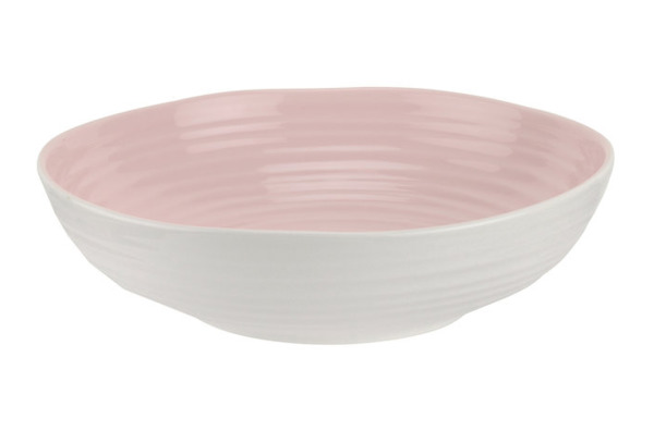 Тарелка для пасты Portmeirion Софи Конран для Портмейрион 23,5см, розовая