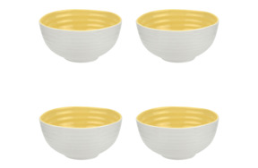 Набор салатников порционных Portmeirion Софи Конран для Портмейрион 14 см, 4 шт, желтый