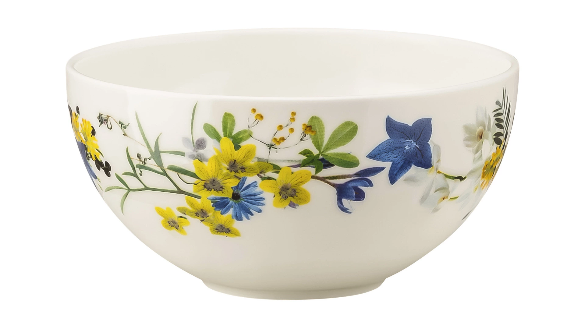 Салатник порционный Rosenthal Альпийские цветы 10 см, фарфор костяной