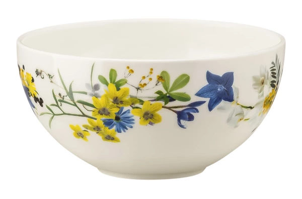 Салатник порционный Rosenthal Альпийские цветы 10 см, фарфор костяной