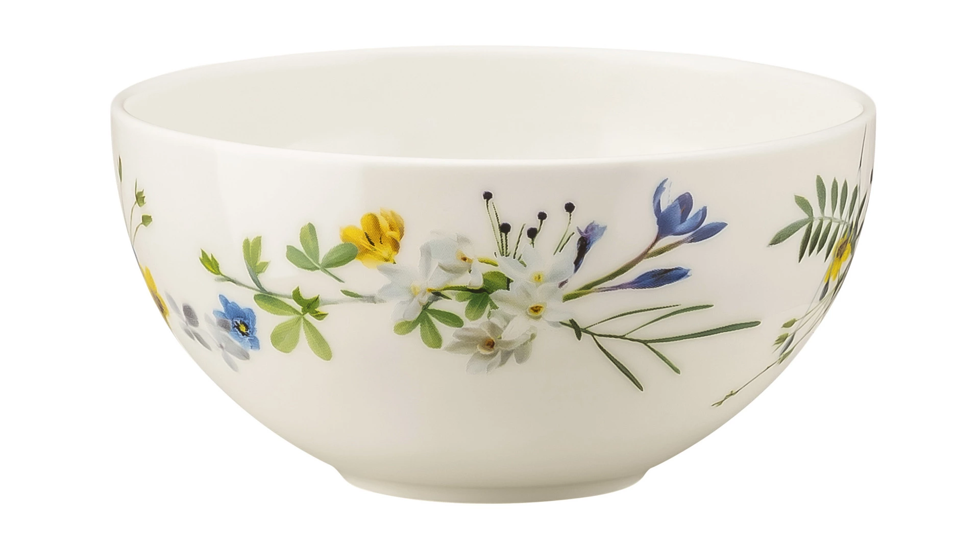 Салатник порционный Rosenthal Альпийские цветы 10 см, фарфор костяной