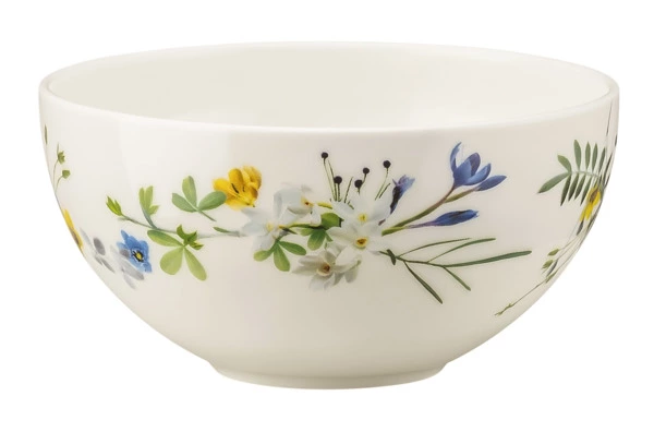 Салатник порционный Rosenthal Альпийские цветы 10 см, фарфор костяной