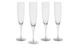 Набор из 4 фужеров для шампанского Moser Оптик 200 мл, п/к