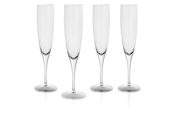 Набор из 4 фужеров для шампанского Moser Оптик 200 мл, п/к