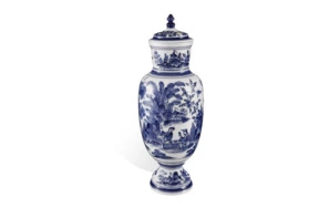 Ваза Meissen 39см Восточные пейзажи (И.-И.Кендлер, 1752 г) (лим.вып.13/25, 2017)