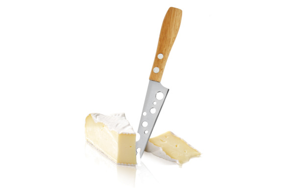 Нож для мягкого и полутвёрдого сыра Boska "Женева мини" 15х2,5см, ручка из бука, сталь