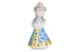 Скульптура Франц Гарднер в Вербилках Катюша Голубой сарафан 13,5 см, фарфор твердый