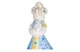 Скульптура Франц Гарднер в Вербилках Катюша Голубой сарафан 13,5 см, фарфор твердый