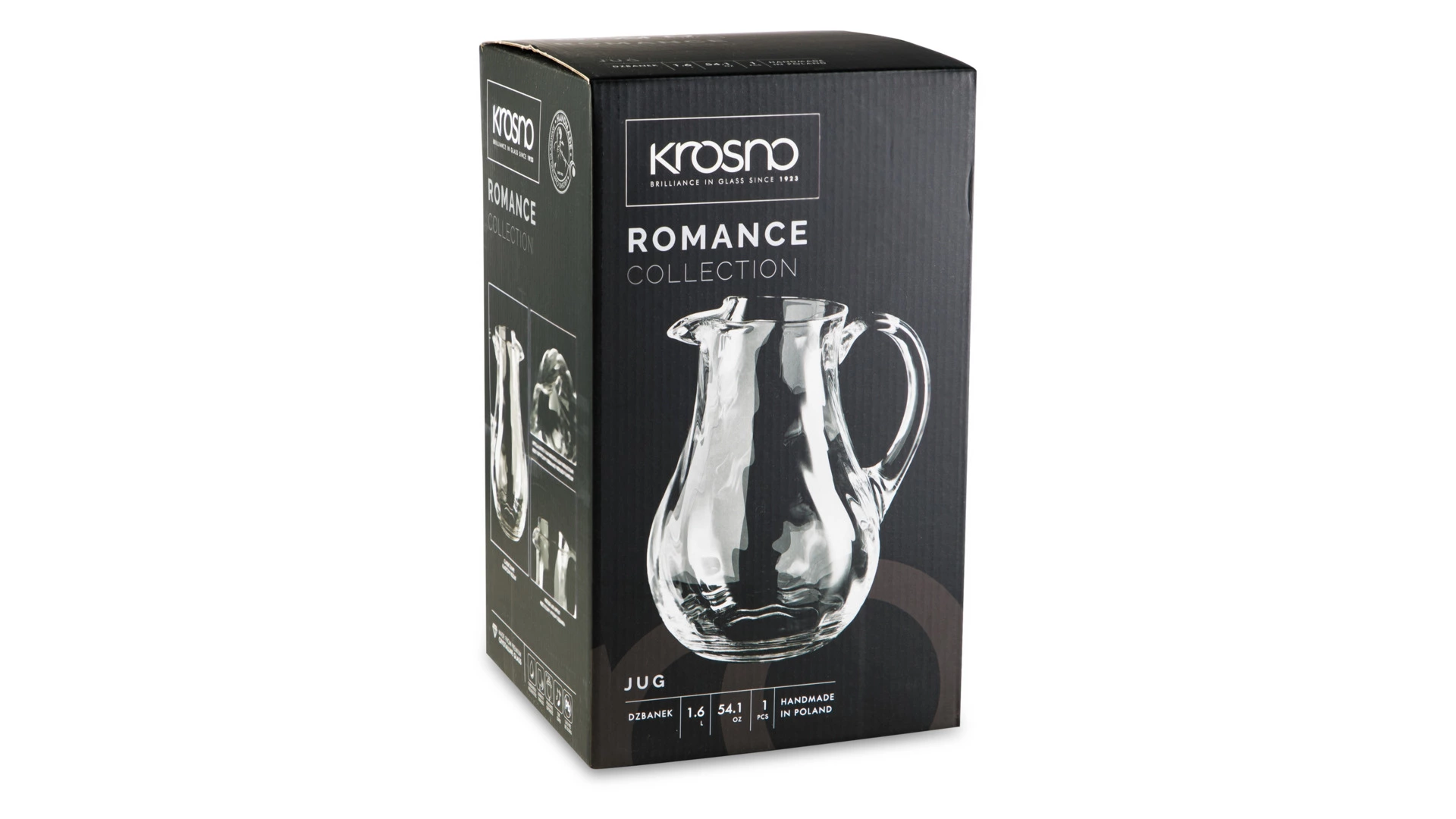Кувшин Krosno Романтика 1,6 л, п/к