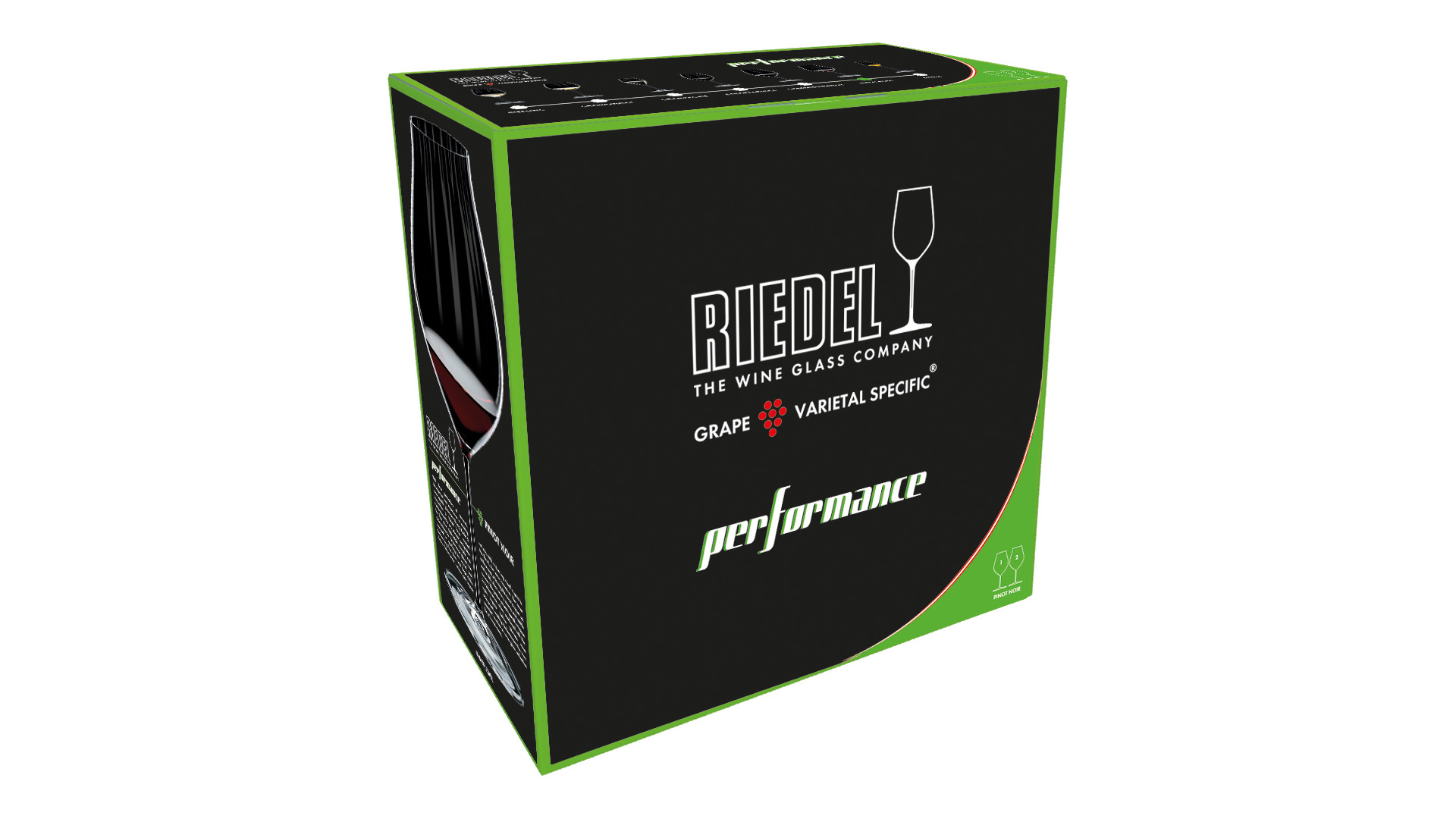 Набор бокалов для красного вина Riedel Performance Pinot Noir 830мл,H24,5см, 2шт, стекло хрустальное