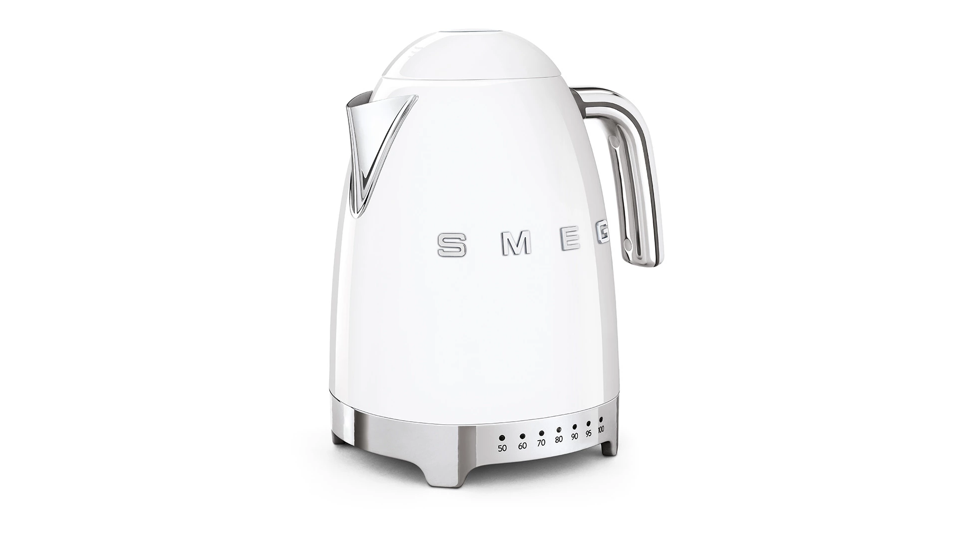 Чайник с регулировкой температуры SMEG KLF04WHEU 1,7 л, белый