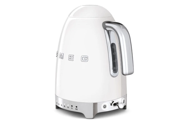Чайник с регулировкой температуры SMEG KLF04WHEU 1,7 л, белый