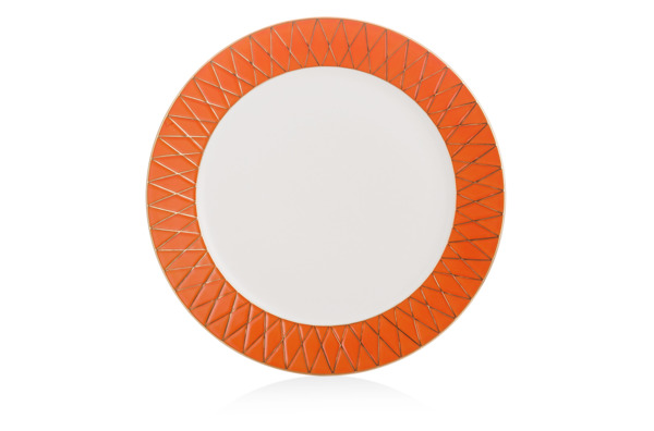 Набор тарелок Herend Аппони 3 шт, оранжевый