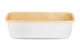 Форма для выпечки хлеба антипригарная Nordic Ware Naturals 23х13х7 см, алюминий, кремовая