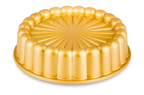 Форма для выпечки Nordic Ware Шарлотка 1,4 л, d20,5 см, литой алюминий, золотая
